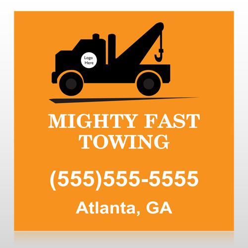 Mighty 128 Custom Sign