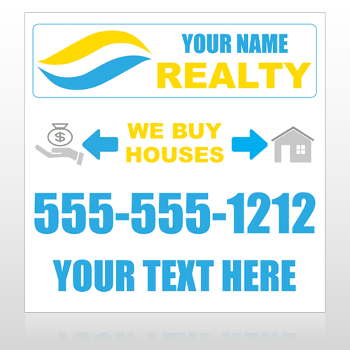 Money Bag And Home 659 Site Sign