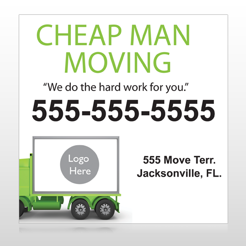 Moving 121 Custom Decal