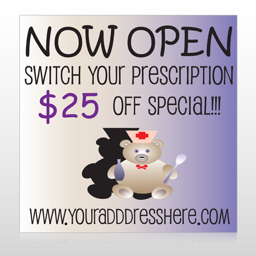 Nurse Bear 504 Banner