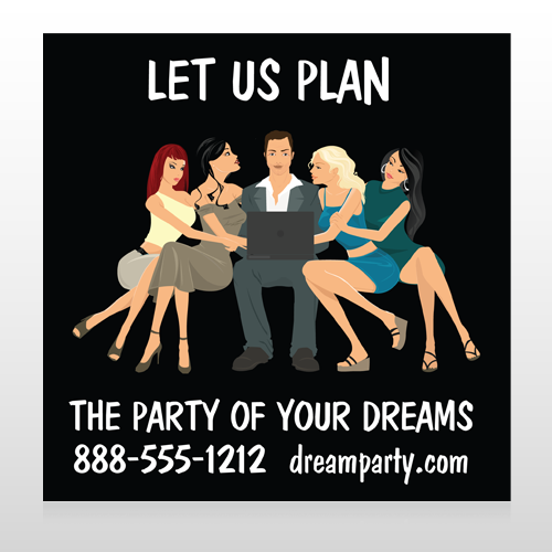 Party Planning 519 Site Sign