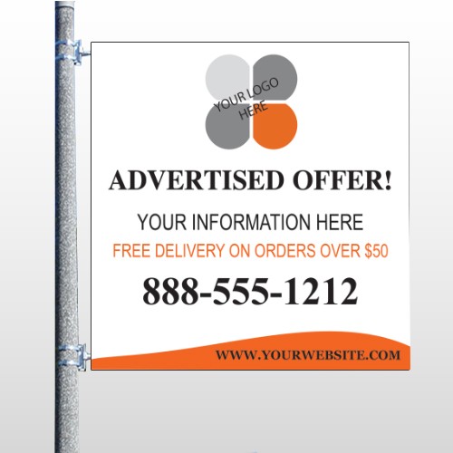 Advertised Offer 150 Pole Banner