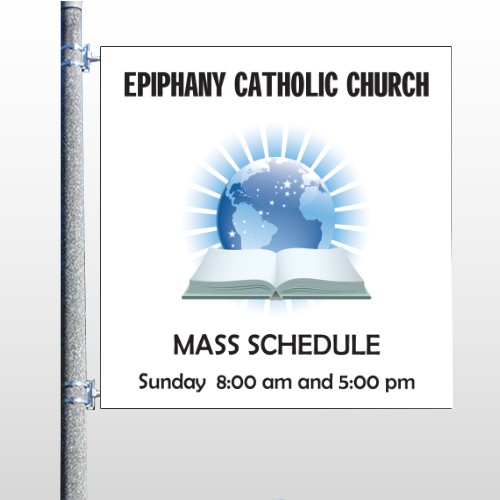 Book World 163 Pole Banner