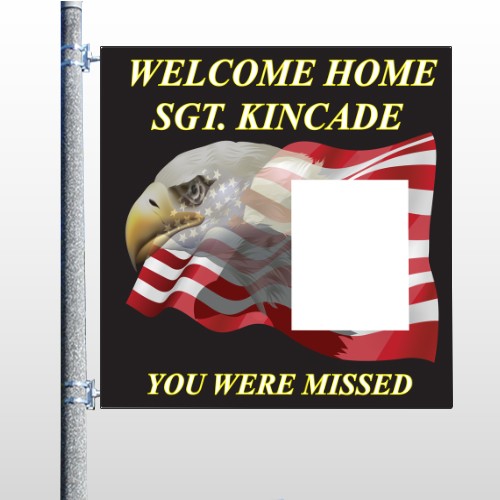 Eagle Flag 307 Pole Banner