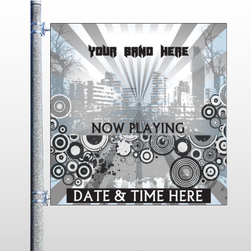 Gray City 368 Pole Banner