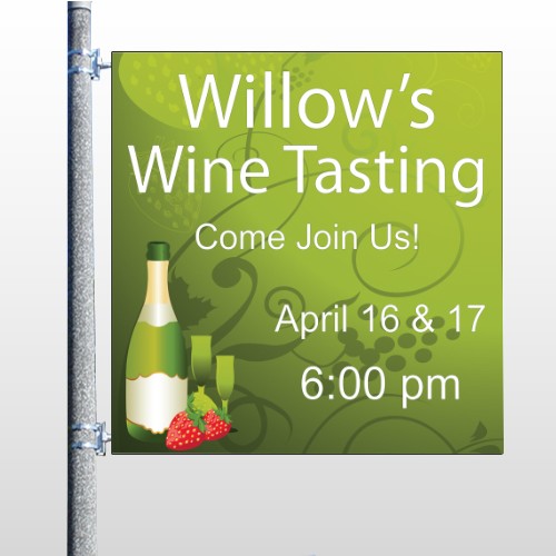 Grill 56 Pole Banner