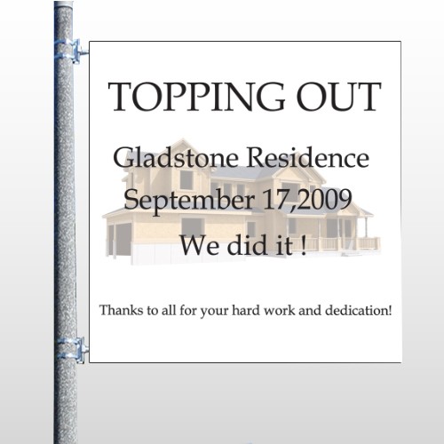 House 237 Pole Banner