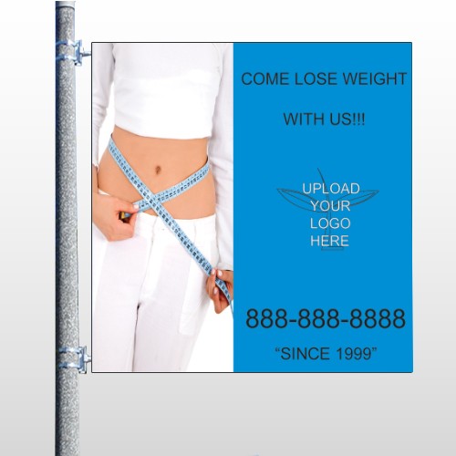 Measure Loss 421 Pole Banner
