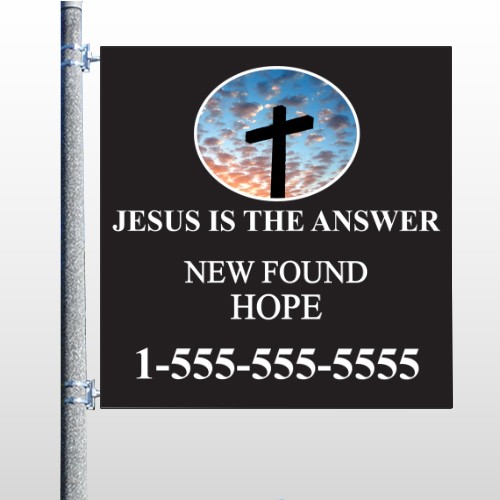 New Found Hope 01 Pole Banner