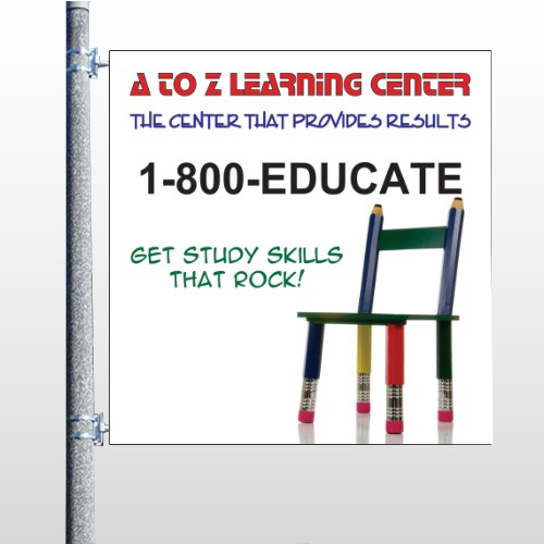 Pencil Chair 159 Pole Banner