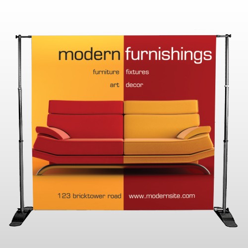 Art Furnishing 535 Pocket Banner Stand