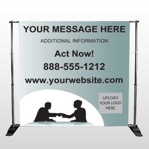 Bank 174 Pocket Banner Stand