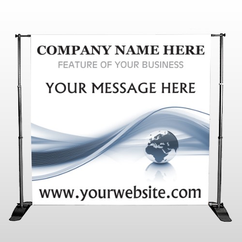 Classy World 166 Pocket Banner Stand
