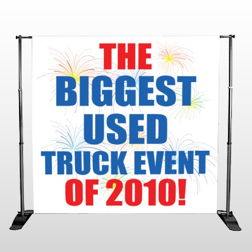 Fireworks 118 Pocket Banner Stand