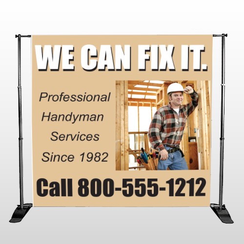 Handyman 243 Pocket Banner Stand