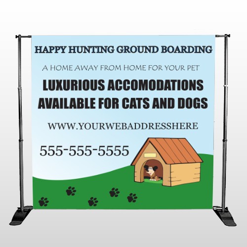 Hunting 301 Pocket Banner Stand