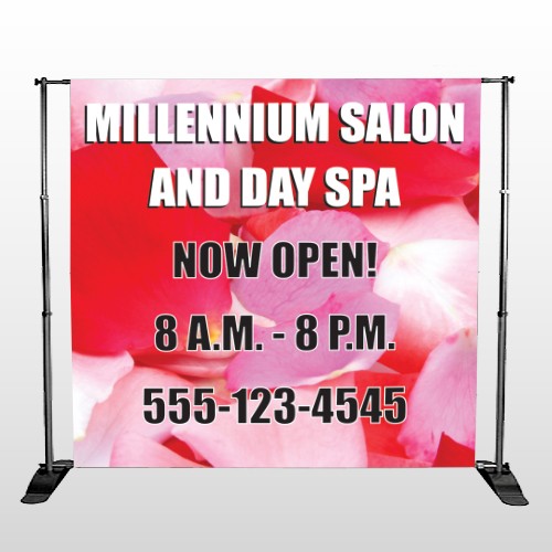 Millennium Spa 493 Pocket Banner Stand