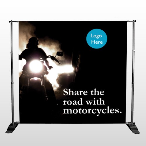 Motorcycle 106 Pocket Banner Stand
