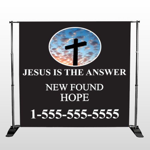 New Found Hope 01 Pocket Banner Stand