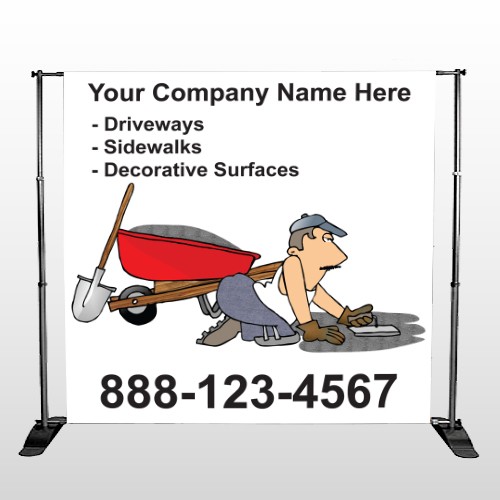 Paving 262 Pocket Banner Stand