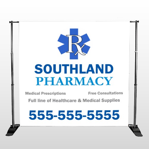 Pharmacy 103 Pocket Banner Stand