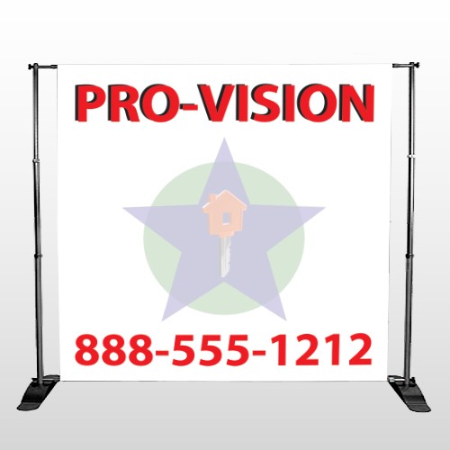 Property Management 363 Pocket Banner Stand