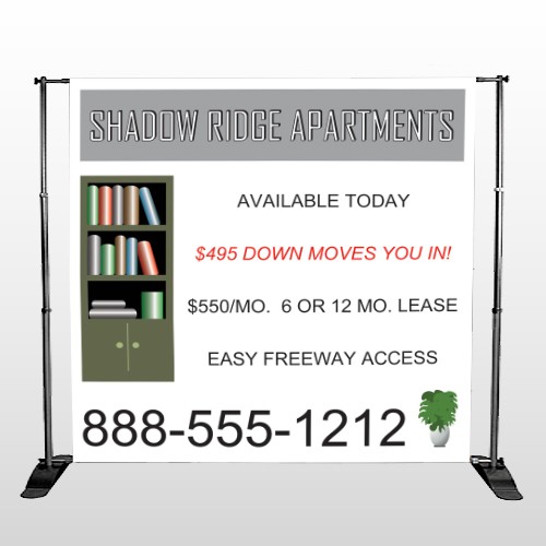 Shelving 530 Pocket Banner Stand 