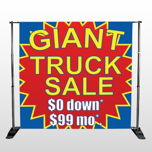 Starburst 119 Pocket Banner Stand