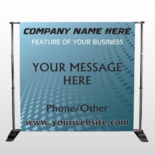 Star Wave 169 Pocket Banner Stand