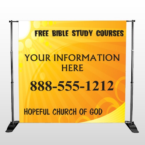 Sun Rays 165 Pocket Banner Stand