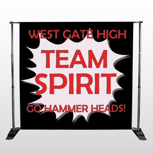 Team 43 Pocket Banner Stand
