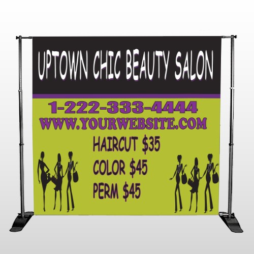 Elegant Nails 643 Pocket Banner Stand