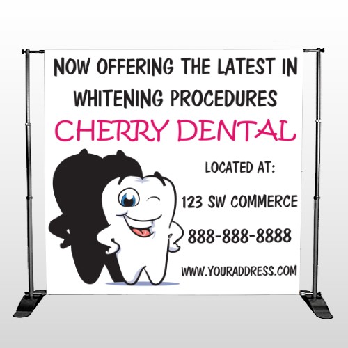 Winking Tooth 501 Pocket Banner Stand