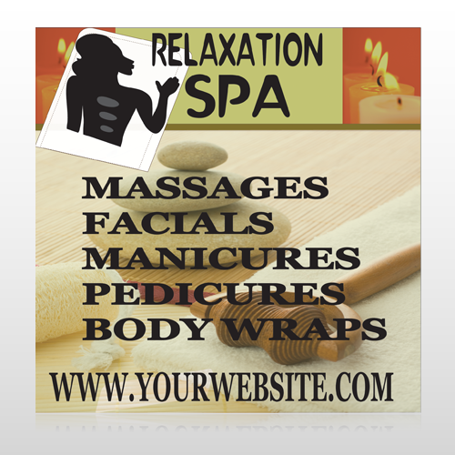 Relaxation Spa 640 Site Sign