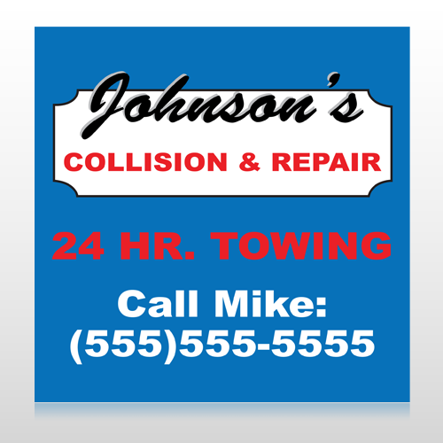Repair 124 Custom Sign