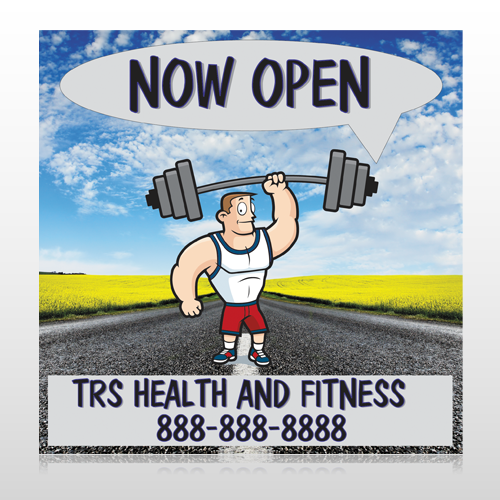 Road Workout 407 Site Sign