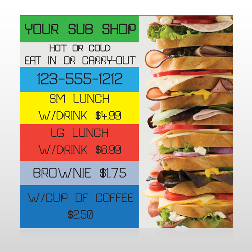 Sandwich 375 Custom Decal
