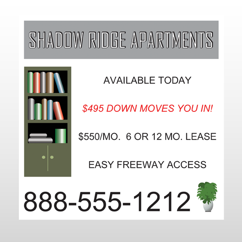 Shelving 530 Site Sign