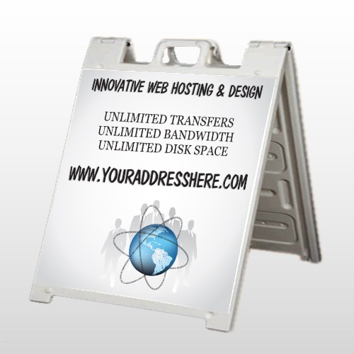 Business Global 438 A Frame Sign