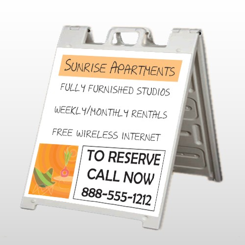 Chair Plant App 536 A-Frame Sign