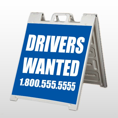 Drivers Wanted 314 A Frame Sign