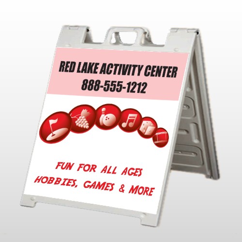 Hobbies 522 A Frame Sign