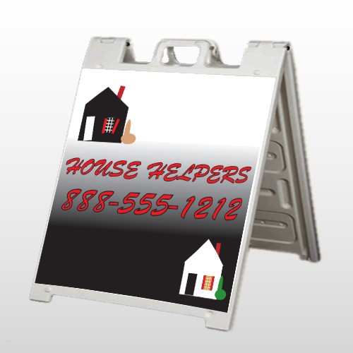 Househelper 245 A Frame  Sign