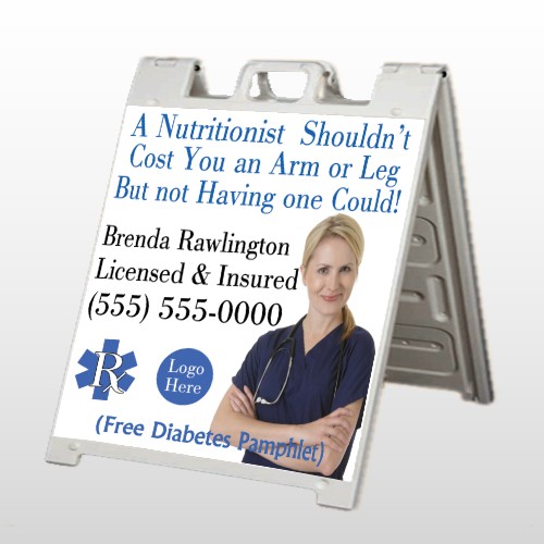 Nutritionist 46 A Frame Sign
