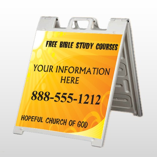 Sun Rays 165 A Frame Sign