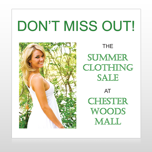 Summer Sale 533 Sign