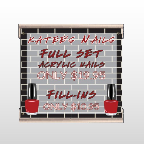 Acrylic Nails 292 Track Banner