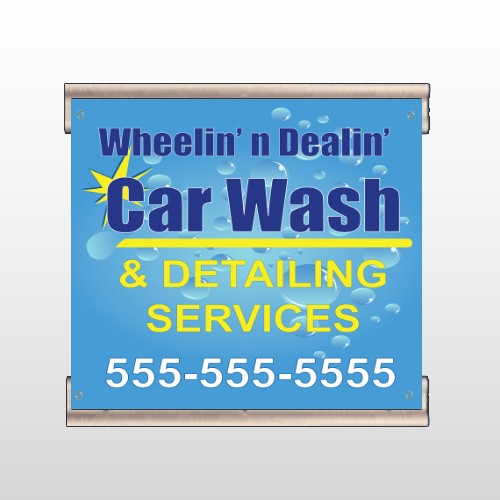 Blue Bubbles 113 Track Banner