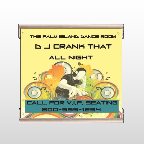 DJ Crank Night 369 Track Banner