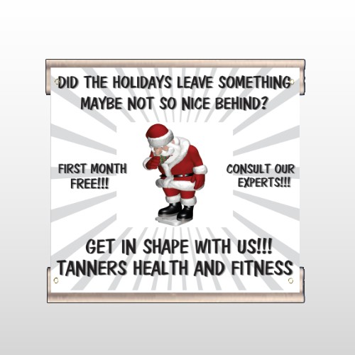 Health Santa 402 Track Banner